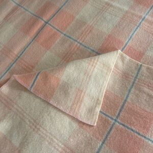 Vintage Wool Peach Blanket